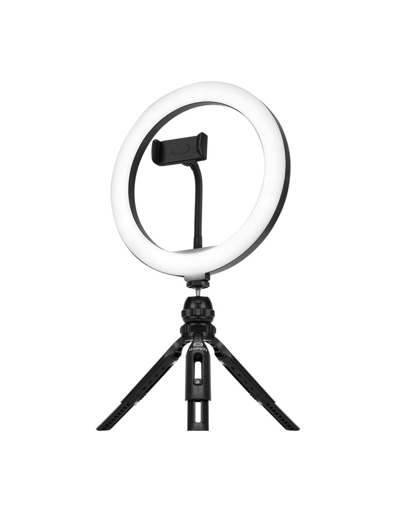 Стрийминг осветление Streamplify SPIR-LZ10112.11, 120 LED 1000lm, 3000K-6000K, 10 нива яркост, USB 5V, със статив - SPIR-LZ10112.11 - 4