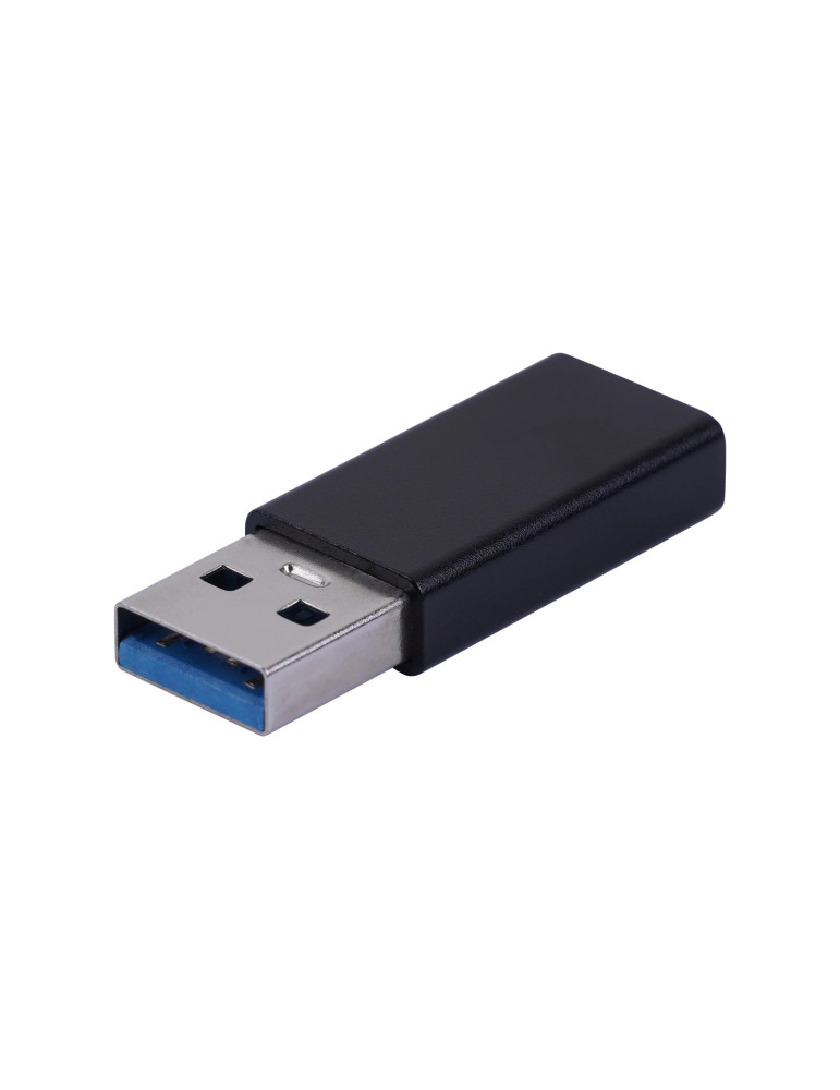 USB адаптер VCom CA436MI, USB 3.0 Type-A към USB Type-C, 5Gb/s, Черен  - 2