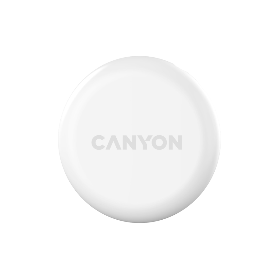 Тракер за ключове, чанти, домашни любимци и багаж CANYON ONTAG 1 iOS 4 бр. комплект, Бял, IP66, CR2032 батерия, 10 месеца работа - CNE-4XPT01SW - 3