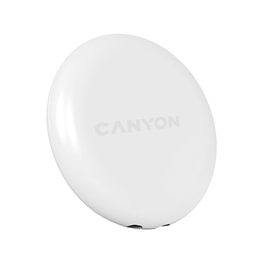 Тракер за ключове, чанти, домашни любимци и багаж CANYON ONTAG 1 iOS 4 бр. комплект, Бял, IP66, CR2032 батерия, 10 месеца работа - CNE-4XPT01SW - 4