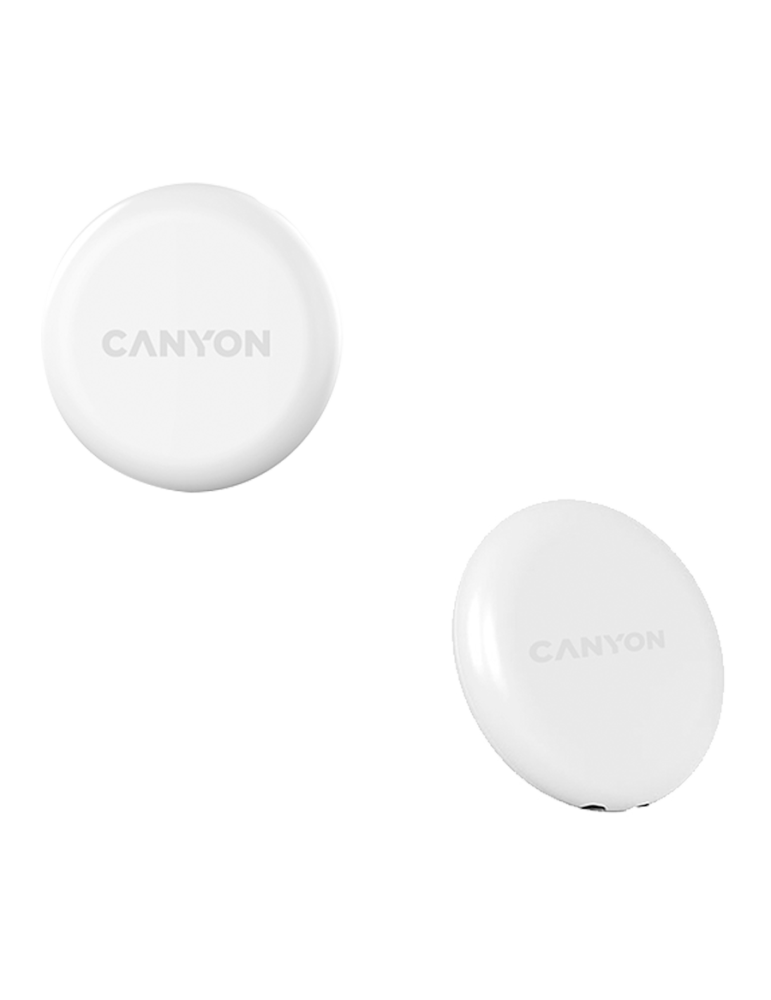 Тракер за ключове, чанти, домашни любимци и багаж CANYON ONTAG 1 iOS 4 бр. комплект, Бял, IP66, CR2032 батерия, 10 месеца работа - CNE-4XPT01SW - 5