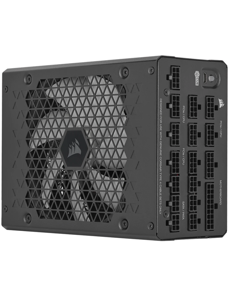 Модулно захранване CORSAIR HX1200i, 1200W, ATX 3.1, PCIe 5.0, 80 Plus Platinum, Fully Modular - CP-9020307-EU - 1