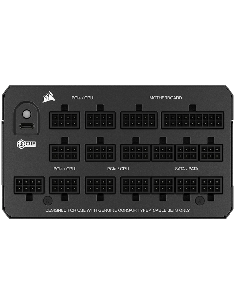 Модулно захранване CORSAIR HX1200i, 1200W, ATX 3.1, PCIe 5.0, 80 Plus Platinum, Fully Modular - CP-9020307-EU - 2