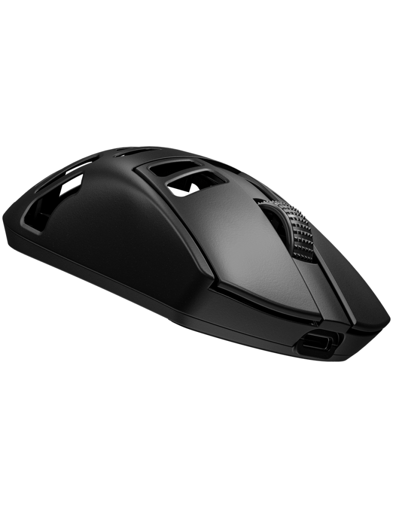 Безжична геймърска мишка LORGAR MSE90W, Безжична, 26000 DPI, 7 бутона, 500h батерия, Магнезиево тяло - LRG-MSE90W-BK - 5