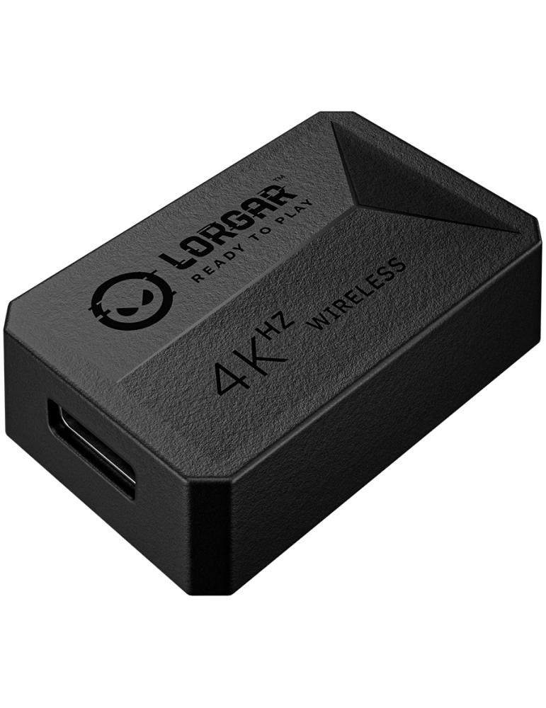 Безжична геймърска мишка LORGAR MSE90W, Безжична, 26000 DPI, 7 бутона, 500h батерия, Магнезиево тяло - LRG-MSE90W-BK - 8