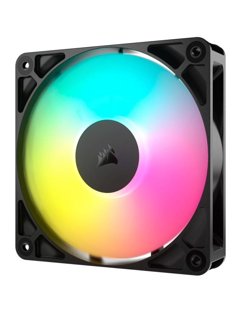 Комплект вентилатори CORSAIR RS120 ARGB 120mm, 2100 RPM, PWM, RGB LED, 3бр - CO-9050181-WW - 3