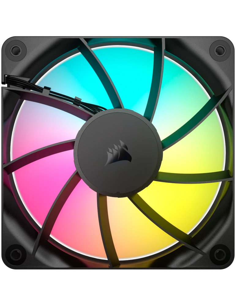 Комплект вентилатори CORSAIR RS120 ARGB 120mm, 2100 RPM, PWM, RGB LED, 3бр - CO-9050181-WW - 4