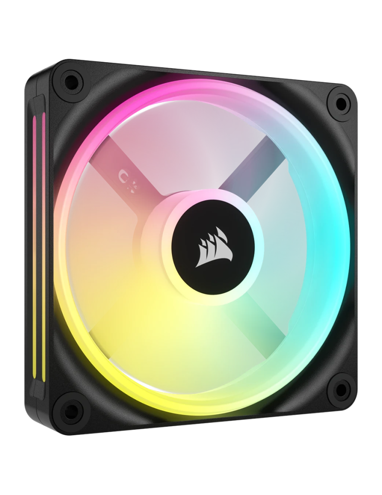 Вентилатор CORSAIR iCUE LINK QX120 RGB, 120mm, 2400 RPM, RGB LED, PWM Control - CO-9051001-WW - 1