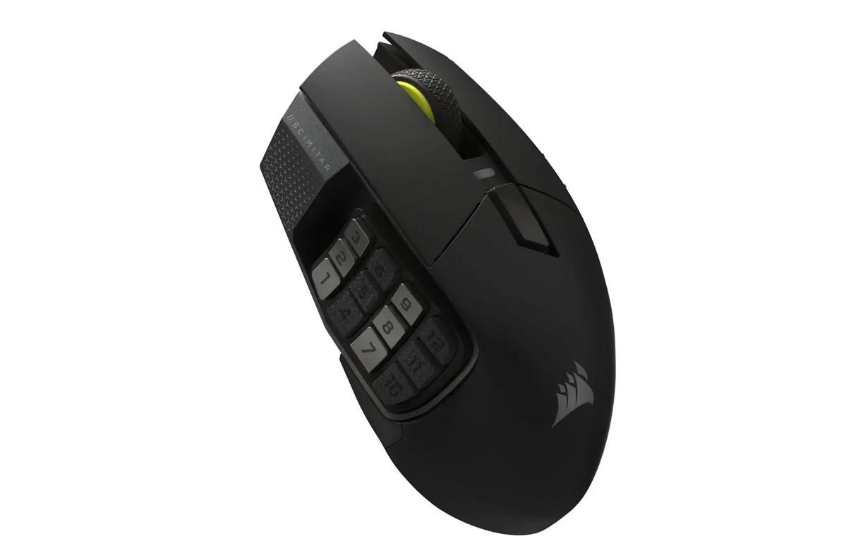Професионална безжична геймърска мишка CORSAIR SCIMITAR ELITE WIRELESS SE, 33000 DPI - CH-9314014-WW - 7