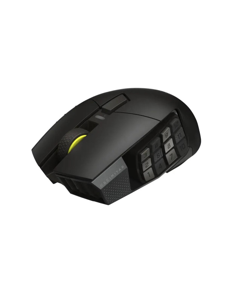Професионална безжична геймърска мишка CORSAIR SCIMITAR ELITE WIRELESS SE, 33000 DPI - CH-9314014-WW - 8