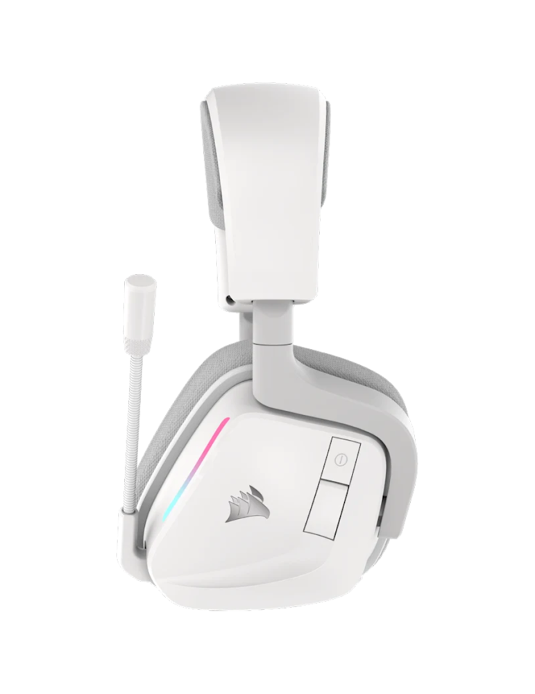 Bluetooth геймърски слушалки Corsair VOID WIRELESS v2, Безжични, Bluetooth/RF 2.4GHz, 50mm говорители, RGB осветление, Dolby Atmos, 70-130ч батерия - CA-9011380-WW - 2