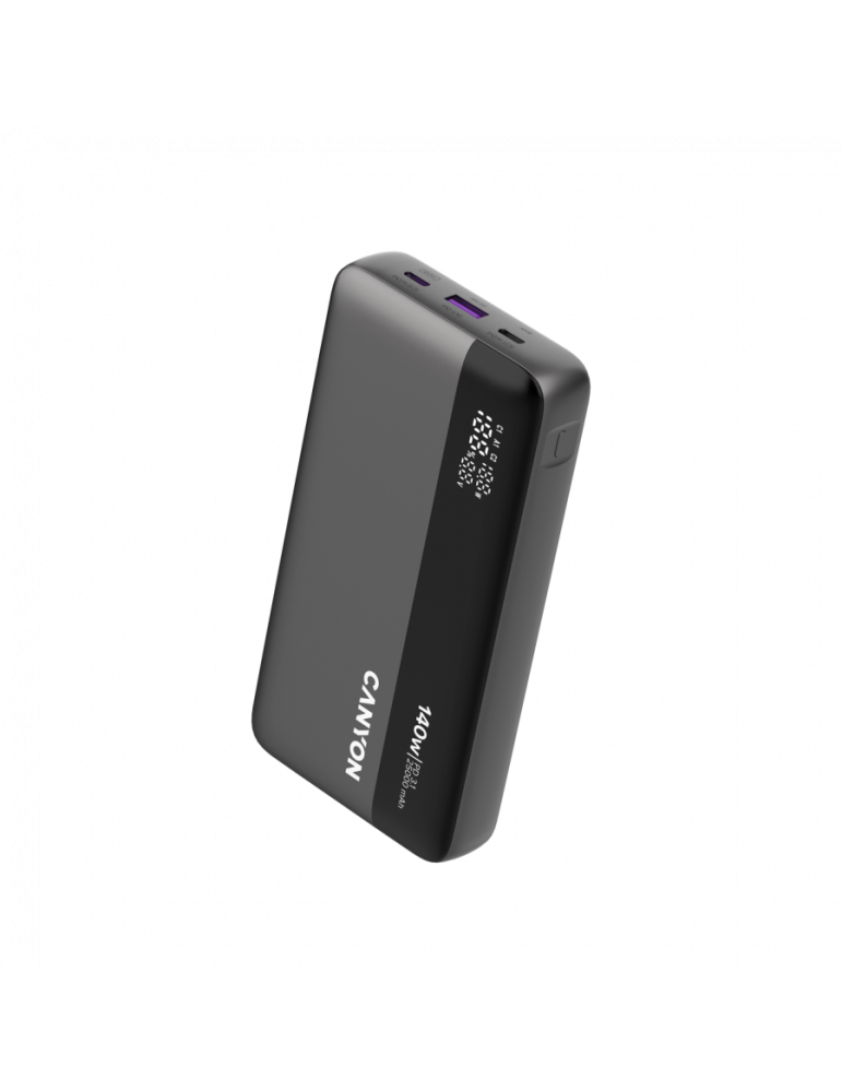 Външна батерия CANYON PB-240, 25000mAh 140W LCD дисплей - CNS-CPB240 - 2