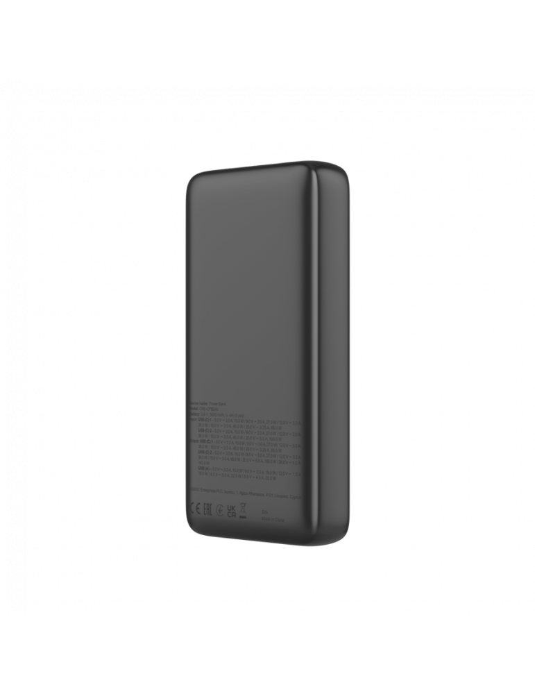 Външна батерия CANYON PB-240, 25000mAh 140W LCD дисплей - CNS-CPB240 - 5