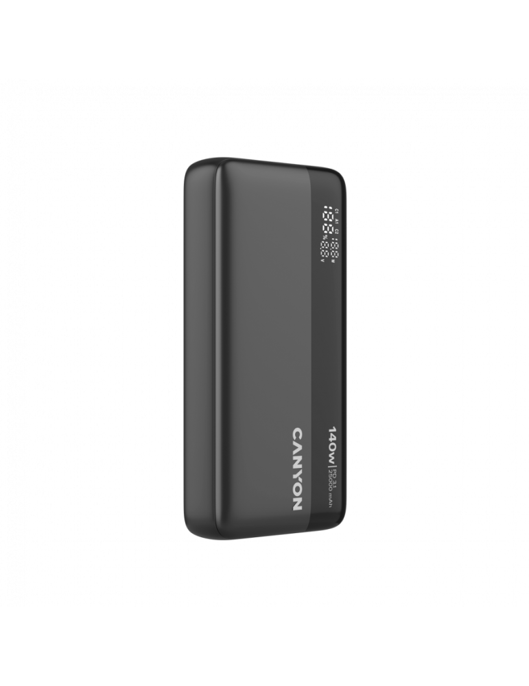 Външна батерия CANYON PB-240, 25000mAh 140W LCD дисплей - CNS-CPB240 - 7
