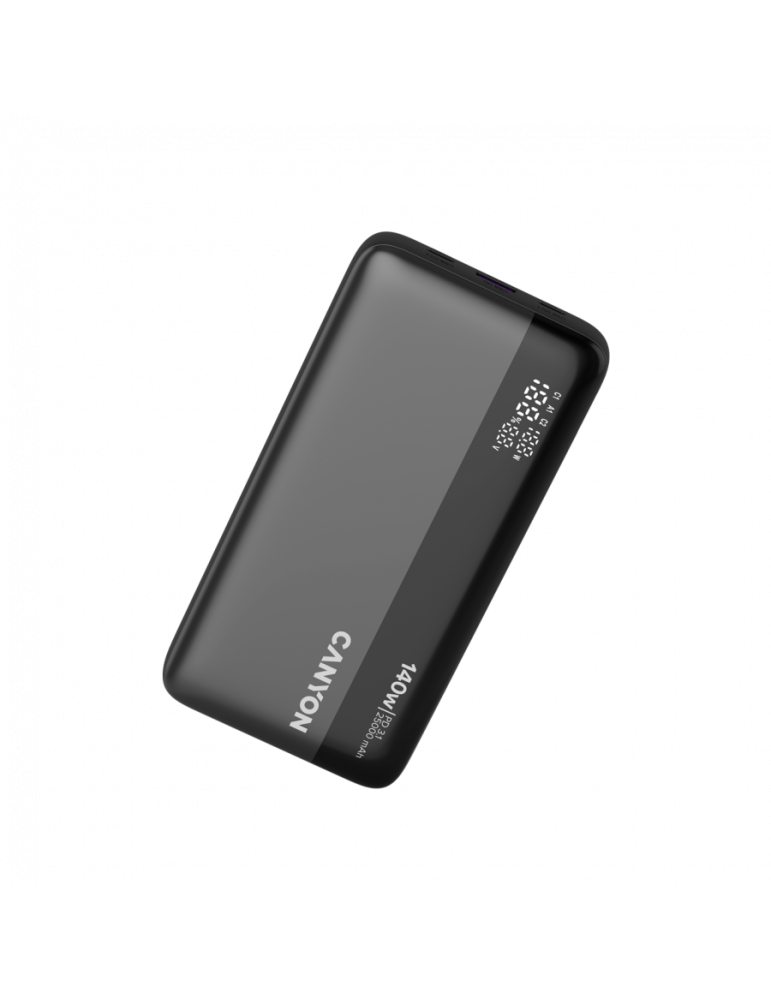 Външна батерия CANYON PB-240, 25000mAh 140W LCD дисплей - CNS-CPB240 - 8