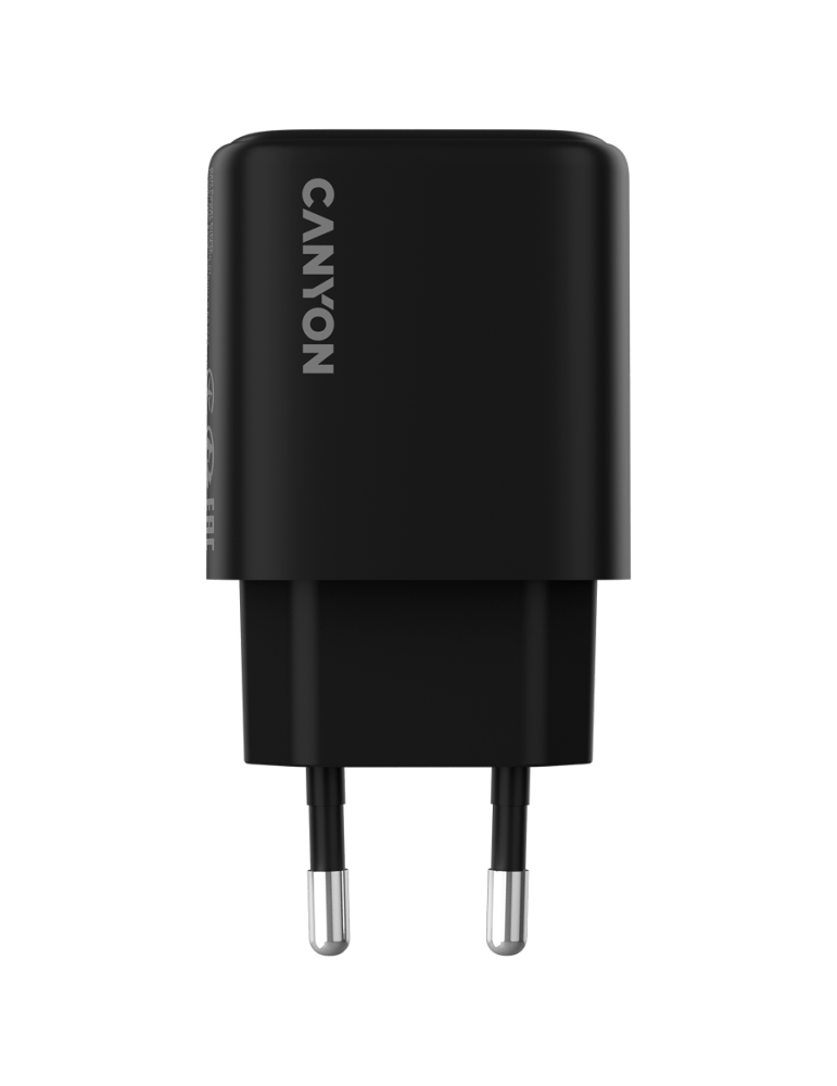 Захранващ адаптер CANYON OnCharge 200, 20W USB-C, PD/PPS, EU - CNE-CHA200-11 - 2