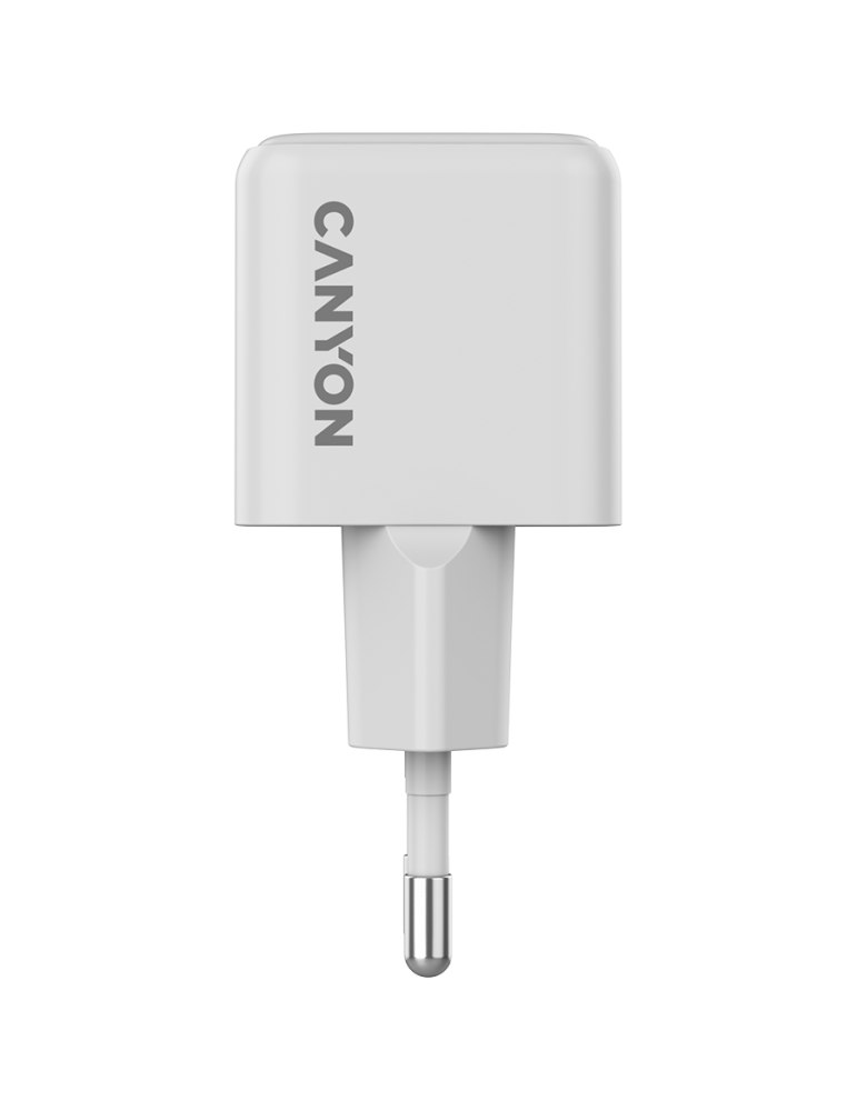 Захранващ адаптер CANYON CU20AC, 20W USB-C Power Delivery, GaN Technology, EU - CNS-CUW20C - 3