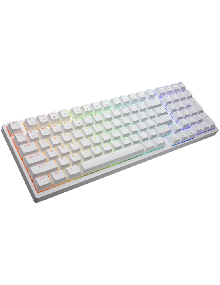 Bluetooth механична геймърска клавиатура COUGAR Ultimus Pro, механична, Bluetooth/USB, RGB подсветка, бяла - CGR-NM1MW-ULP - 3