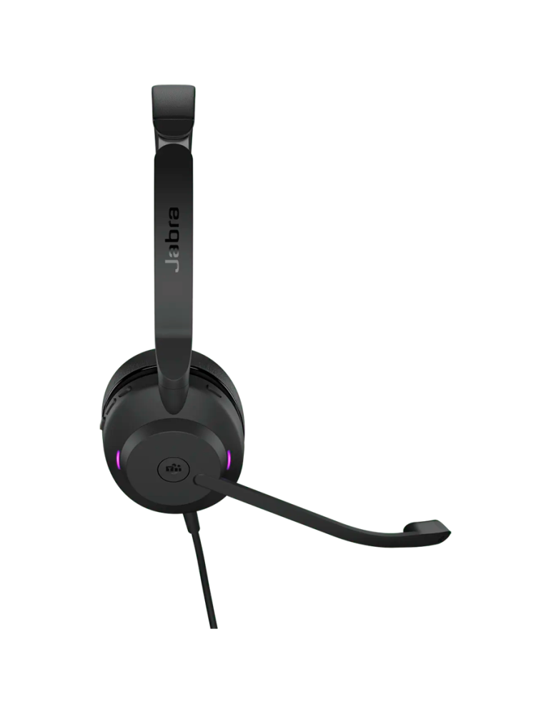 Професионални стерео слушалки JABRA Evolve2 30 SE, Стерео, USB-A/USB-C, 1.5m кабел - 23189-989-779 - 3