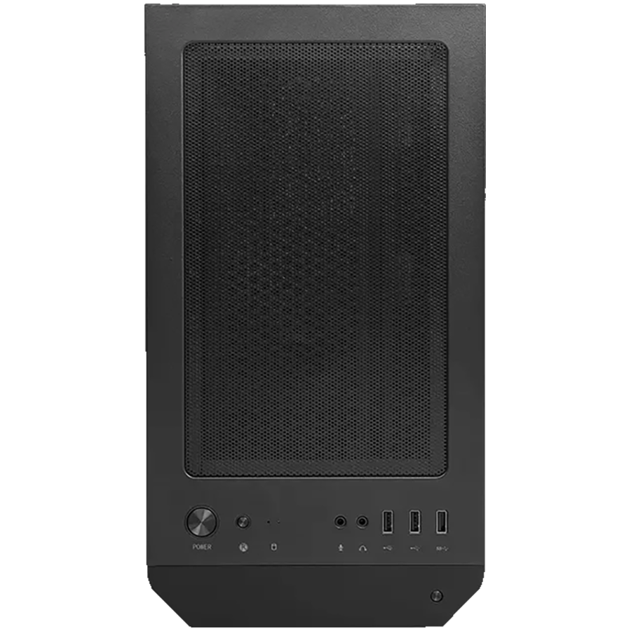 Кутия за компютър MSI MAG FORGE M100R, Midi Tower M-ATX, 4x 120mm ARGB вентилатора, Закалено стъкло - 4719072932220 - 2