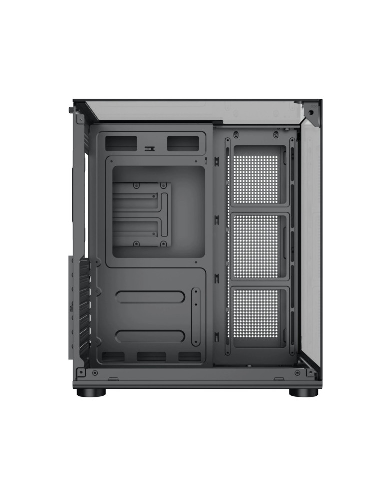 Компютърна кутия Xigmatek Aqua Compact, ATX/Mini-ITX/mATX, Middle Tower, Tempered Glass, 4x 120mm ARGB вентилатора - 6