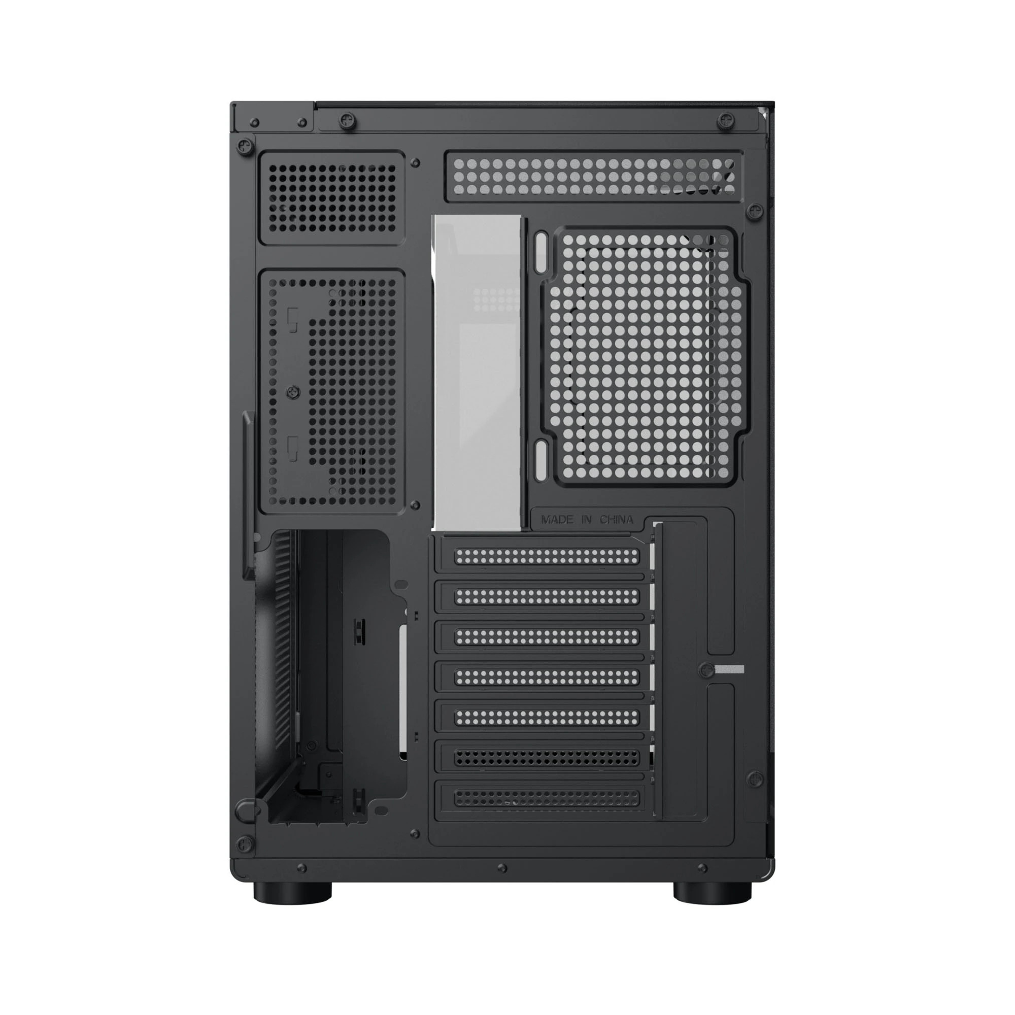 Компютърна кутия Xigmatek Aqua Compact, ATX/Mini-ITX/mATX, Middle Tower, Tempered Glass, 4x 120mm ARGB вентилатора - 8