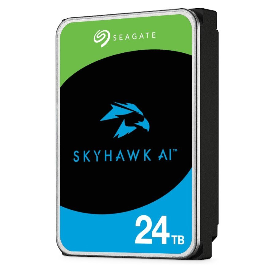 Твърд диск Seagate SkyHawk AI, 24TB, 3.5" SATA III, 7200rpm, 512MB кеш - ST24000VE002 - 2