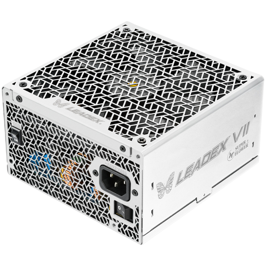 Модулно захранване Super Flower Leadex VII Platinum PRO 1000W, 80 Plus Platinum, Fully Modular, ATX 3.1, 140mm Fan - SF-1000F14XP(WH) - 1