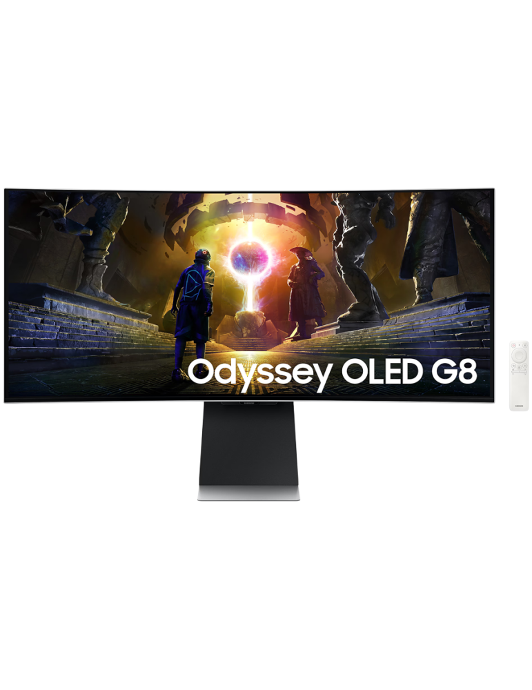 Монитор Samsung Odyssey G85SD LS34DG850SUXDU, 34" OLED 3440x1440 Curved 1800R 21:9 174Hz, 0.03ms - 1