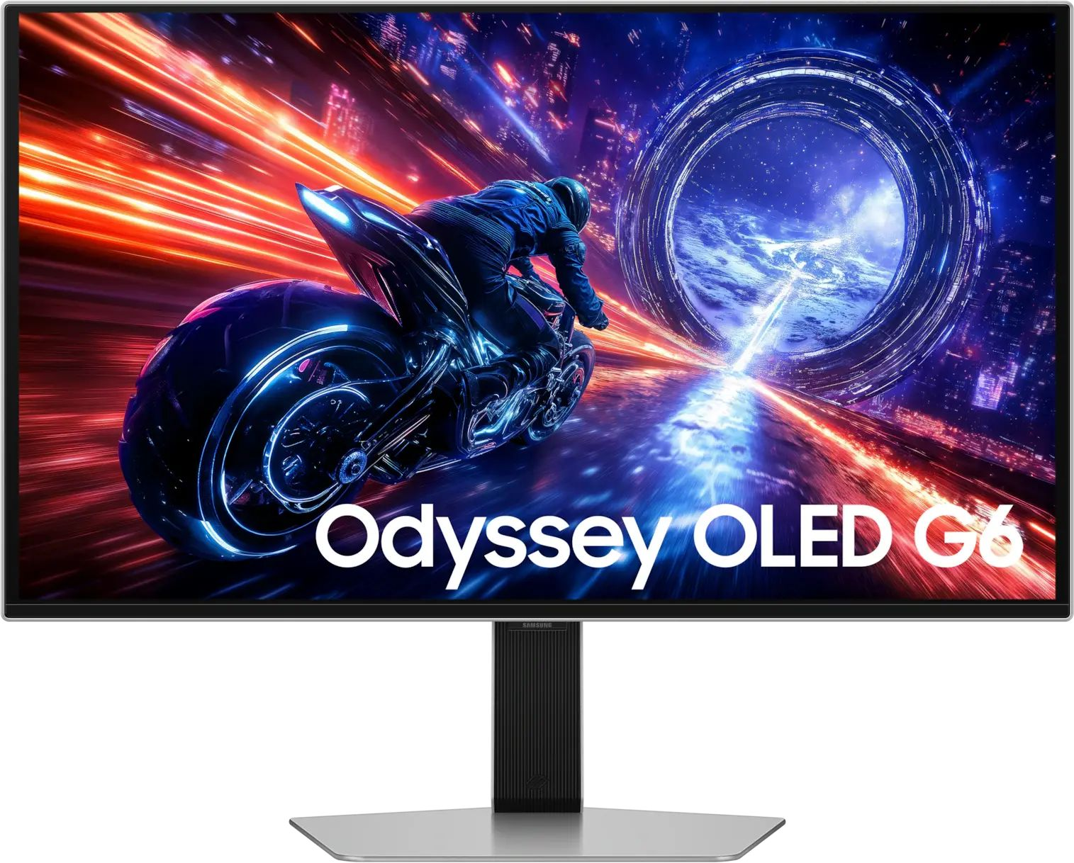 Монитор Samsung Odyssey G6 LS27FG602SUXEN, 27" OLED 2560x1440 500Hz, DCI-P3, DP 1.4, HDMI 2.1 - 1