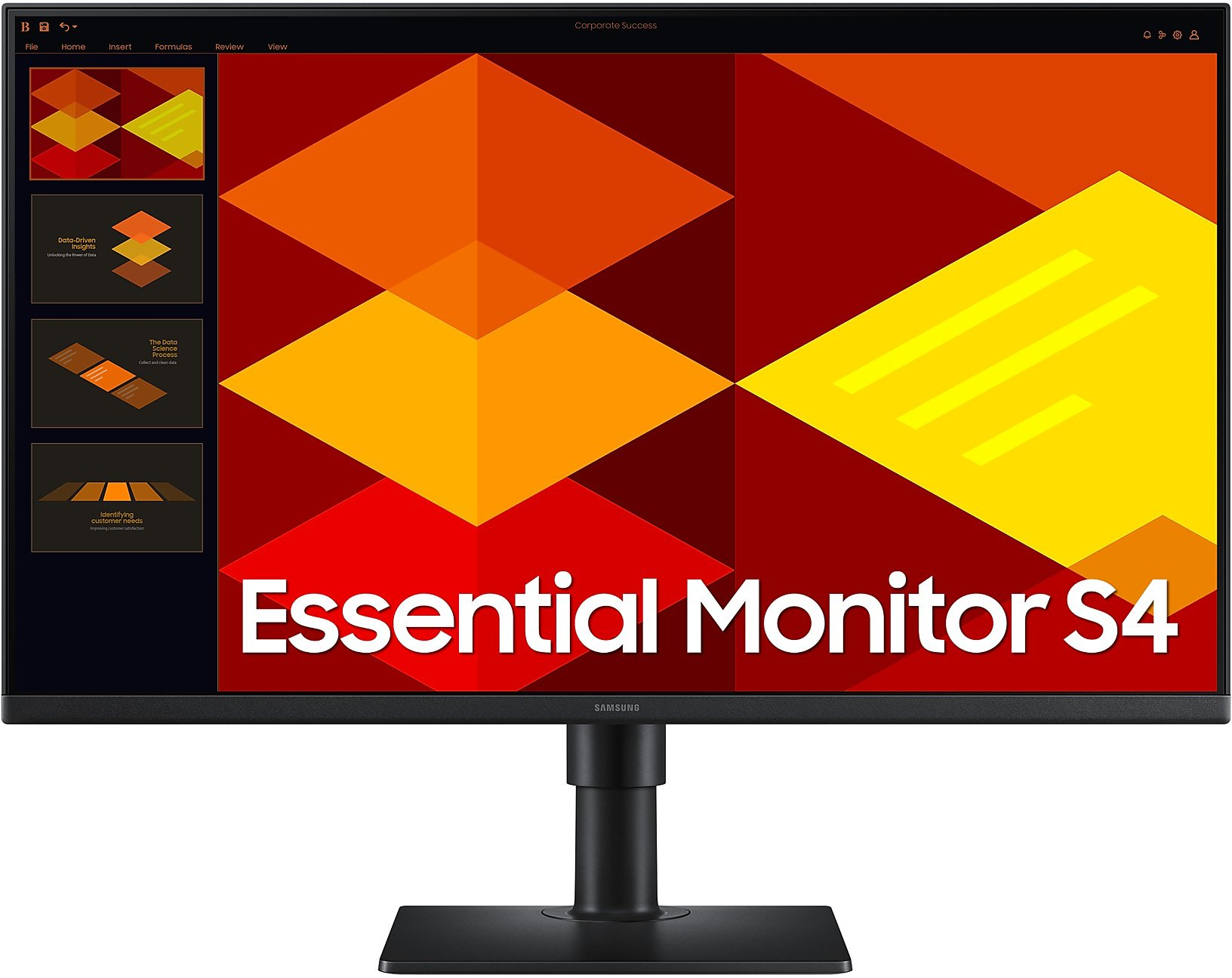 Монитор Samsung S40GD LS27D406GAUXEN, 27" IPS 1920x1080 100Hz, 250cd/m2, 5ms, DP/HDMI/USB - 1