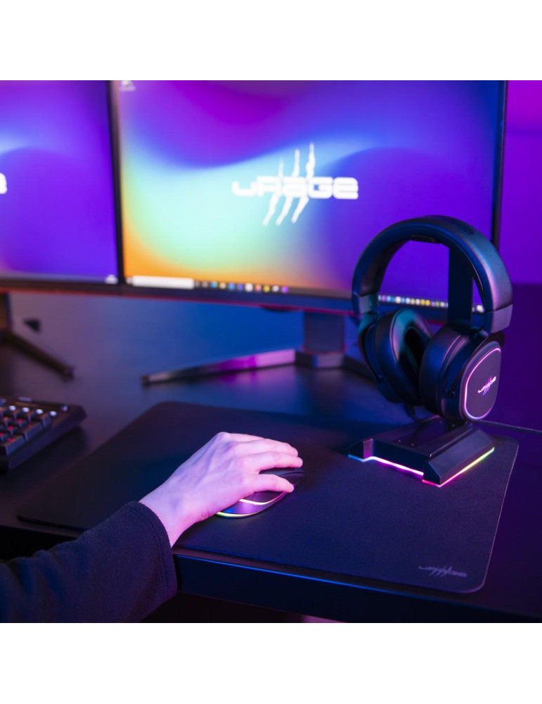 Геймърски пад HAMA uRage Lethality 250, 450x350x3mm, Черен - HAMA-219802 - 3