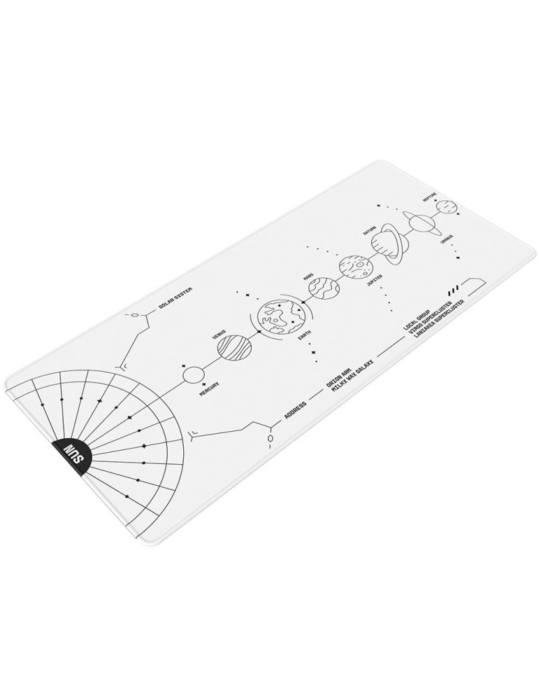 Геймърска подложка Dark Project Terra Nova White XL, 900x400x4mm - DPMP_NOVA_WHITE_XL - 2