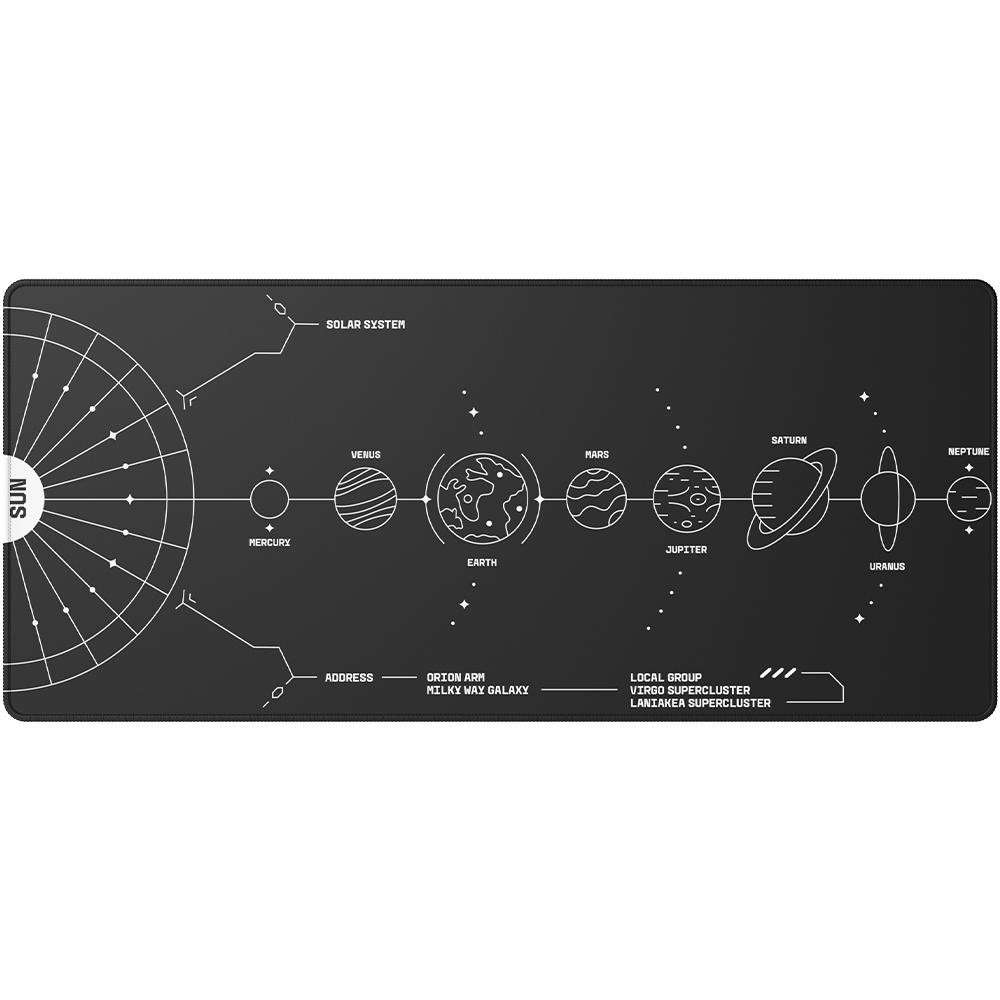 Геймърски пад Dark Project Terra Nova Black XL, 900x400mm - DPMP_NOVA_BL_XL - 1