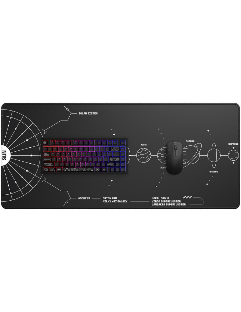 Геймърски пад Dark Project Terra Nova Black XL, 900x400mm - DPMP_NOVA_BL_XL - 5