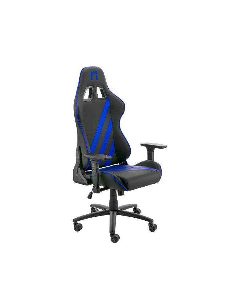 Геймърски стол Nitro Concepts Nemesis Blue Claw, Изкуствена кожа, Метал, 390x520мм, Регулируеми подлакътници, Газов амортисьор - NEMESIS-CHAIR-BLUE-CLAW - 1