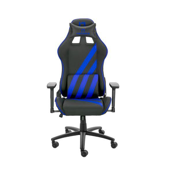 Геймърски стол Nitro Concepts Nemesis Blue Claw, Изкуствена кожа, Метал, 390x520мм, Регулируеми подлакътници, Газов амортисьор - NEMESIS-CHAIR-BLUE-CLAW - 2