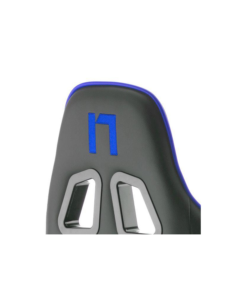 Геймърски стол Nitro Concepts Nemesis Blue Claw, Изкуствена кожа, Метал, 390x520мм, Регулируеми подлакътници, Газов амортисьор - NEMESIS-CHAIR-BLUE-CLAW - 5