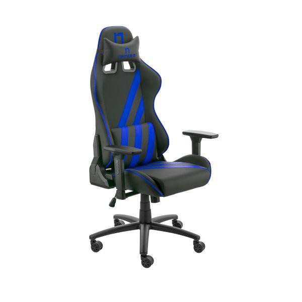 Геймърски стол Nitro Concepts Nemesis Blue Claw, Изкуствена кожа, Метал, 390x520мм, Регулируеми подлакътници, Газов амортисьор - NEMESIS-CHAIR-BLUE-CLAW - 8