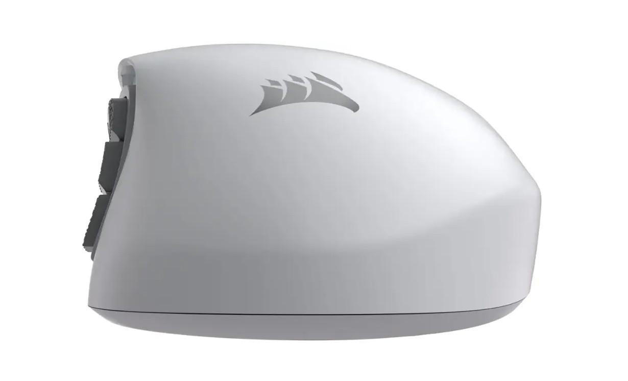 Професионална безжична гейминг мишка CORSAIR Scimitar Elite Wireless SE, оптична 33000 DPI, бяла - CH-9314011-WW - 5
