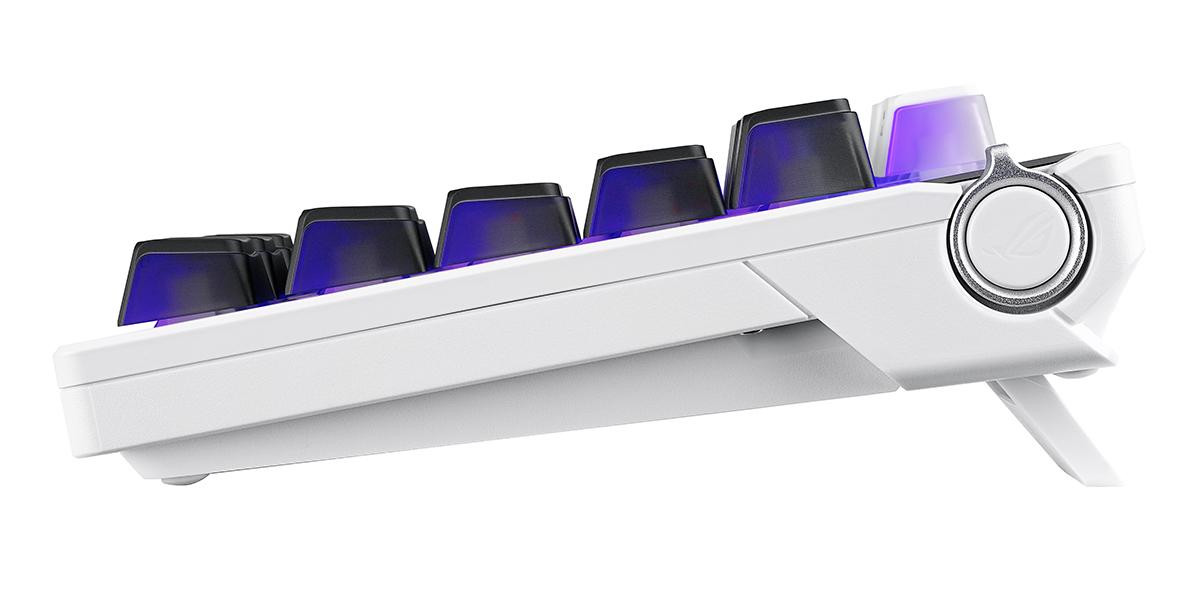 Bluetooth гейминг клавиатура ASUS ROG Azoth X, Механична, Безжична (USB/Bluetooth/RF 2.4GHz), RGB подсветка, Високо профилни бутони - 90MP044F-BKUA30 - 8