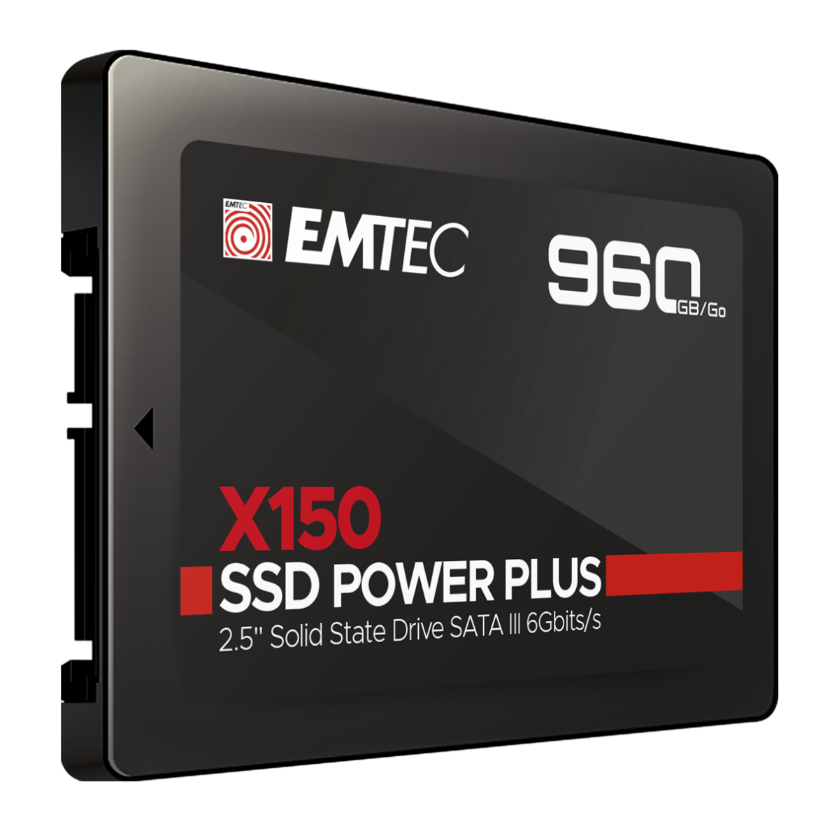 SSD диск EMTEC X150, 960GB SATA III 2.5" - ECSSD960GX150 - 2
