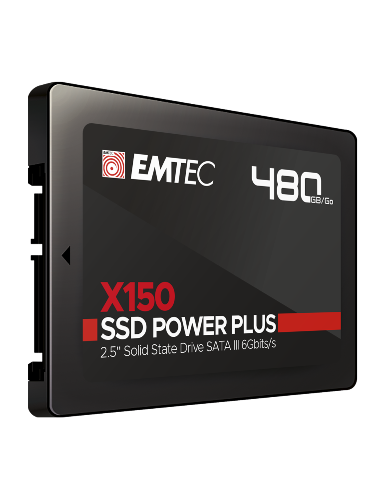 SSD диск EMTEC X150, 480GB SATA III 2.5" - ECSSD480GX150 - 2