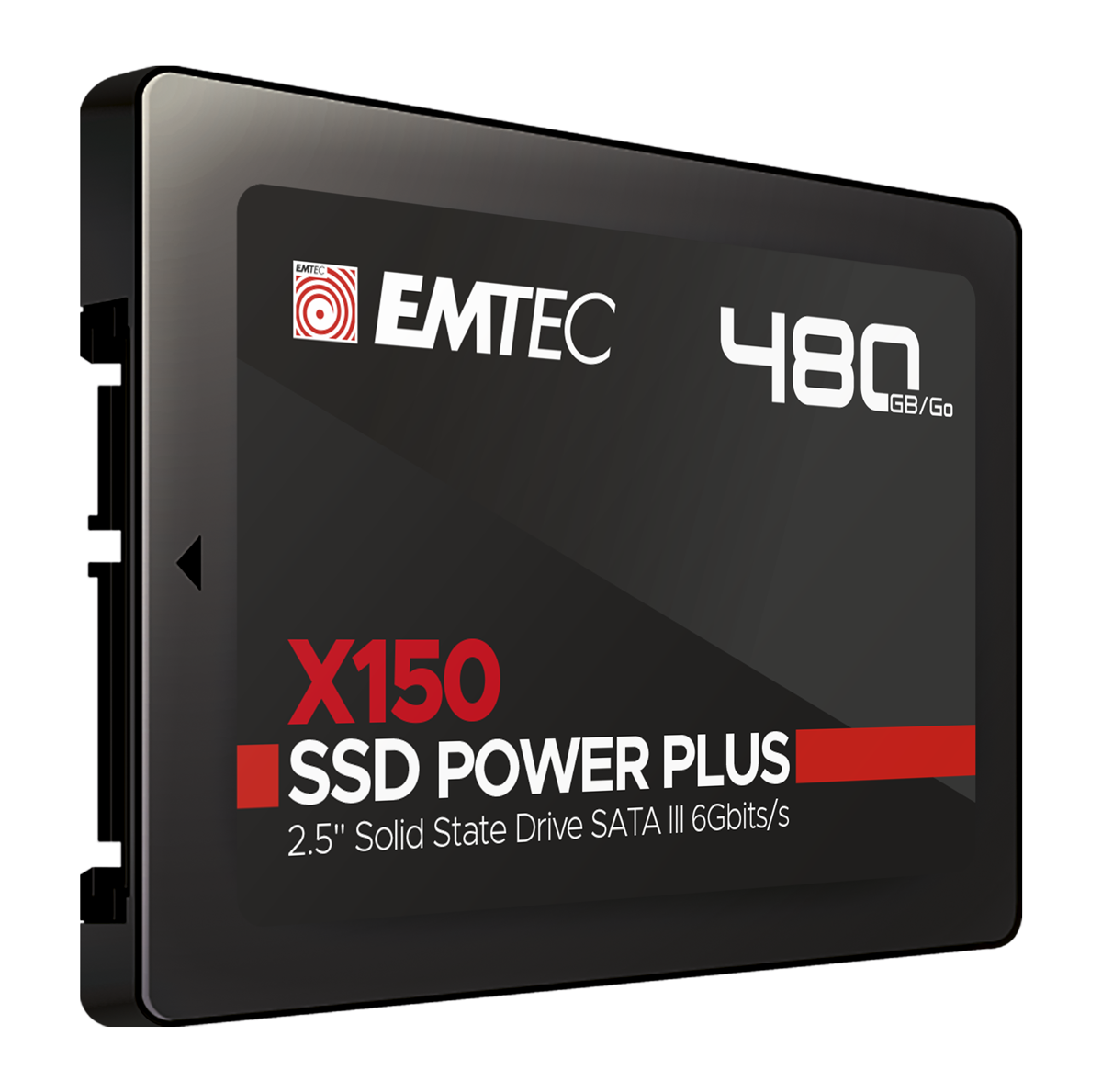 SSD диск EMTEC X150, 480GB SATA III 2.5" - ECSSD480GX150 - 2