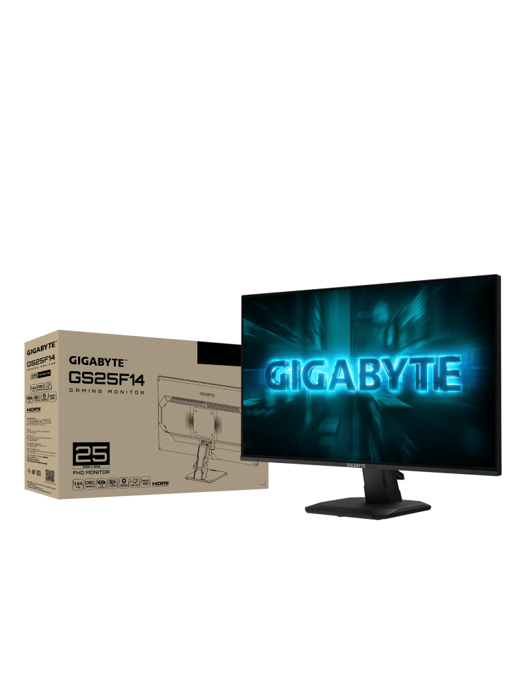 Монитор Gigabyte GS25F14, 24.5" IPS 1920x1080 240Hz, 1ms, HDR10, FreeSync Premium - 7