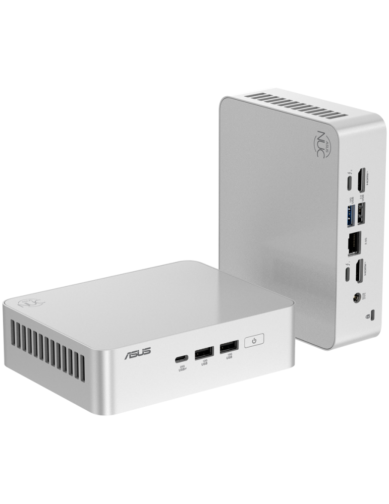 Мини компютър ASUS NUC 15 Pro Plus RNUC15CRSU700002, Intel Core Ultra 5 225H, Intel Arc Graphics, до 96GB DDR5, без диск, Wi-Fi 7 BE201 - 1