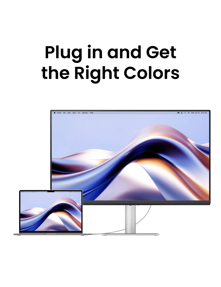 Монитор BenQ MA270U, 27" IPS 4K 3840x2160 60Hz, USB-C DP HDMI, 95% DCI-P3 - 9H.LMWLB.QBE - 5