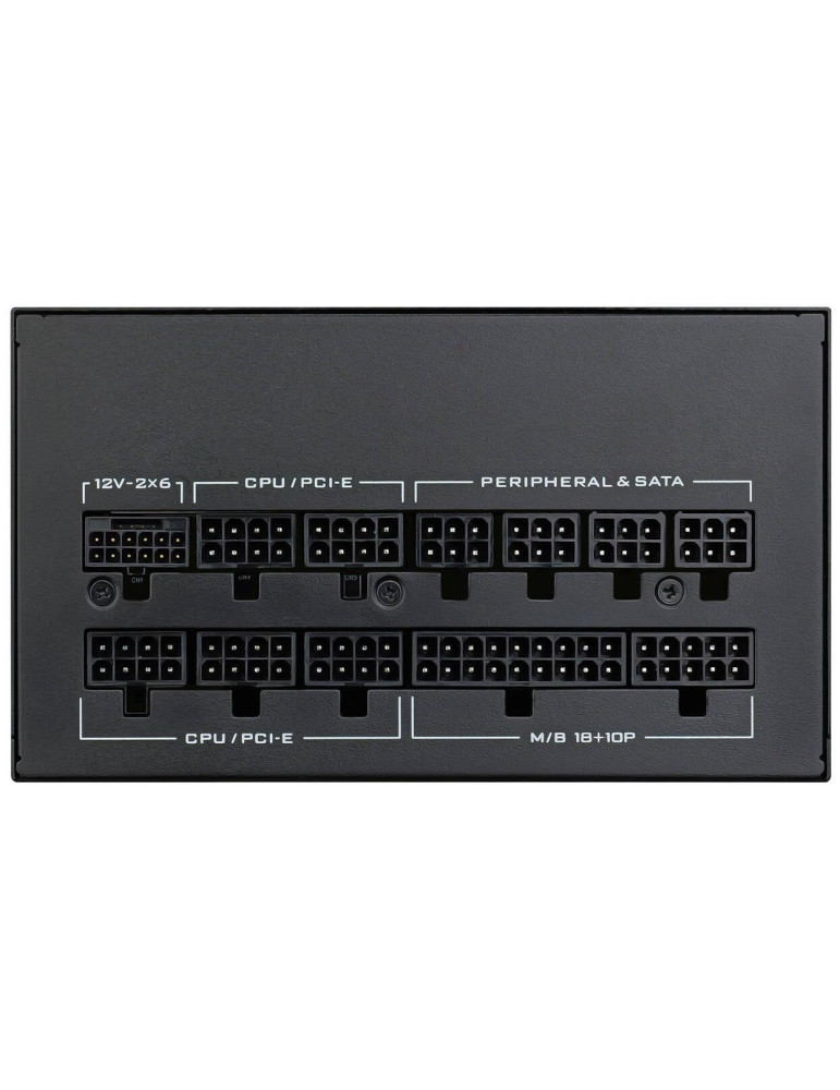 Модулно захранване Lian Li SX1200P, 1200W, 80+ Platinum, ATX 3.1, PCI-E 5.1, 120mm вентилатор - G9P.SX1200P.B000.EU - 5