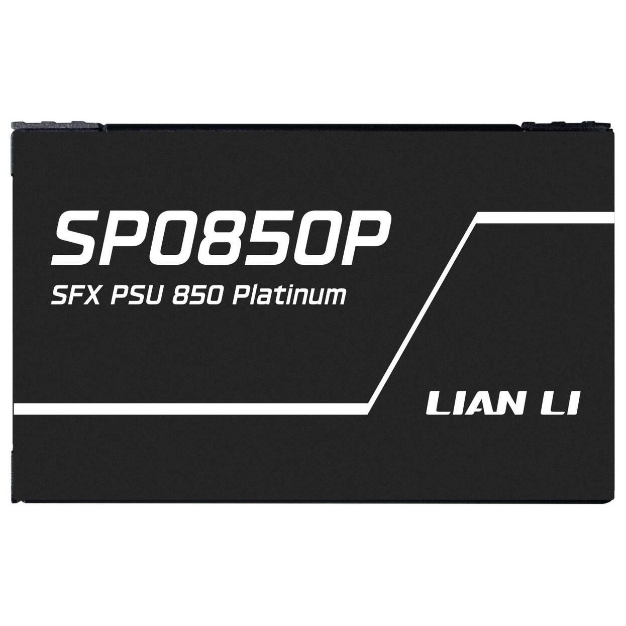 Модулно захранване Lian Li SP850 Black, 850W 80+ Platinum, ATX 3.1 - G9P.SP0850P.B000.EU - 3