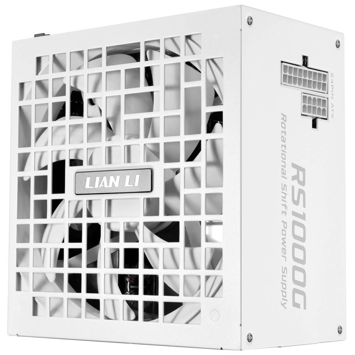 Модулно захранване Lian Li RS 1000W, 1000W ATX 3.1, 80+ Gold, 135mm вентилатор - G9P.RS1000G.W000.EU - 2